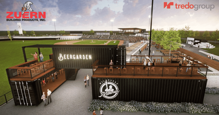 Milwaukee Milkmen Ballpark Commons render