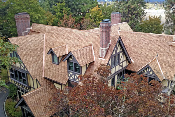 Cedar Bureau roof