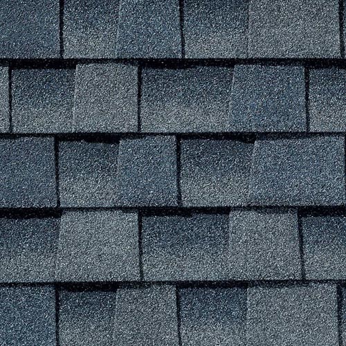 GAF HD biscayne blue shingles