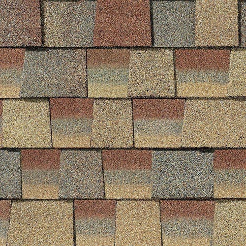 GAF HD copper canyon shingles