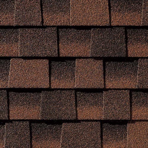 GAF HD hickory shingles