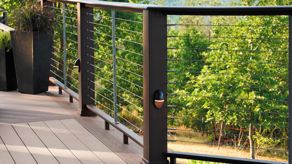 Timbertech bronze railing