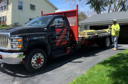 flatbed truck